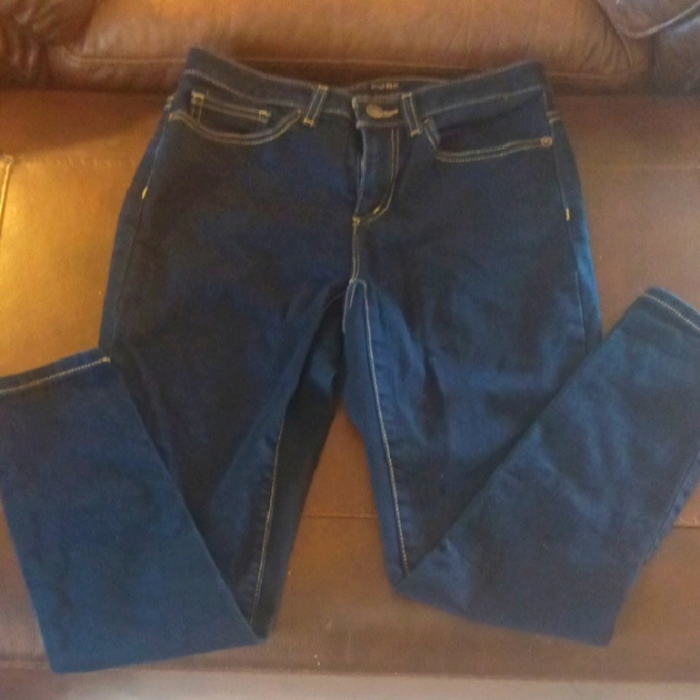 Michael Kors Izzy Blue Skinny Jeans Classic Denim Style Size 4